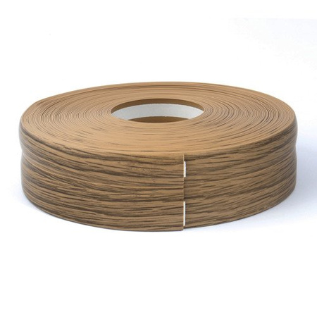 Listwa Gumowa Taśma Przypodłogowa Podłogowa 32x23mm DĄB
