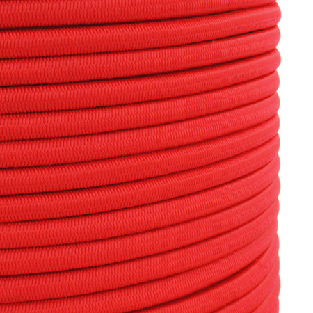 Lina elastyczna 4mm czerwona