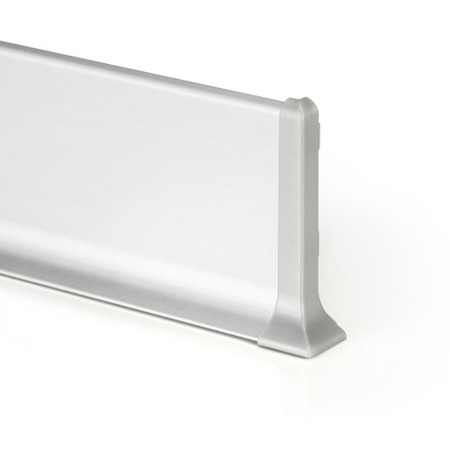 Listwa Przypodłogowa Aluminiowa Cokół Przypodłogowy Aluminiowy 100mm 2,5m